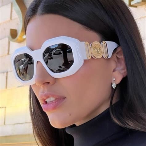 versace white sunglasses women|authentic Versace sunglasses for sale.